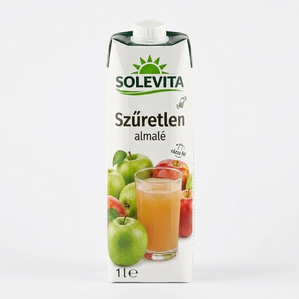 SOLEVITA Szűretlen almalé