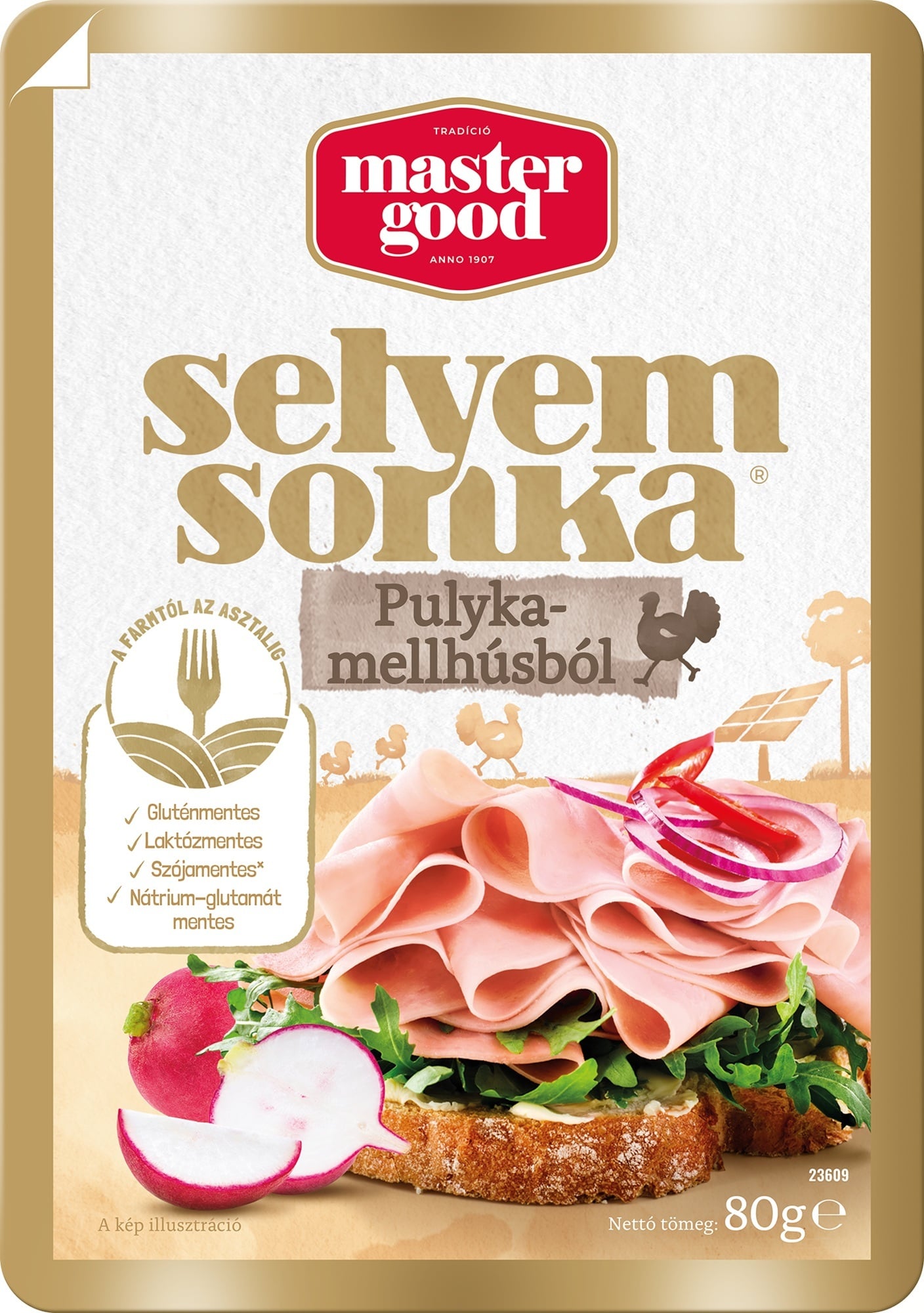 Master Good selyemsonka pulykamell húsból