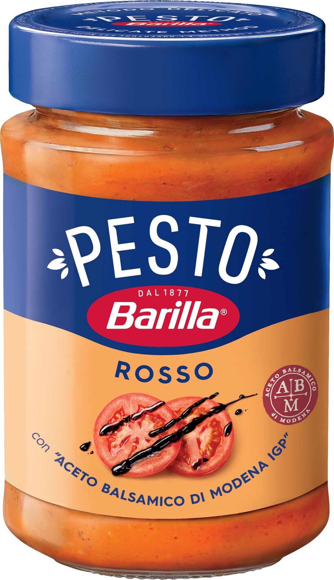 Barilla Pesto Rosso szósz paradicsommal, bazsalikommal és modenai balzsamecettel