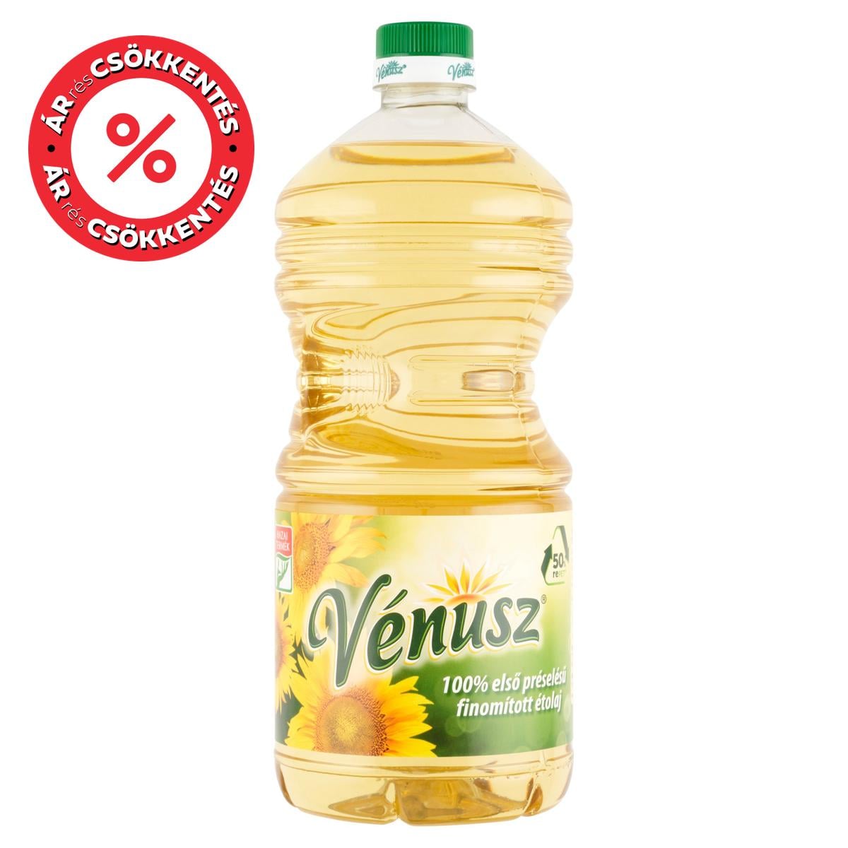Vénusz első préselésű, finomított napraforgó-étolaj