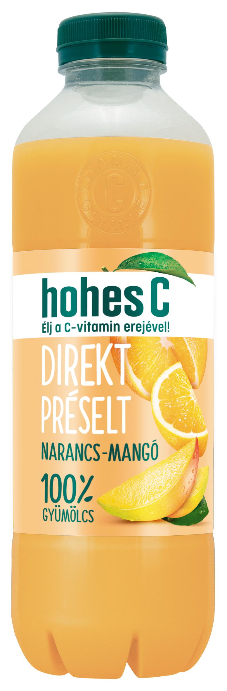 hohes C narancs-mangó direkt préselt gyümölcslé