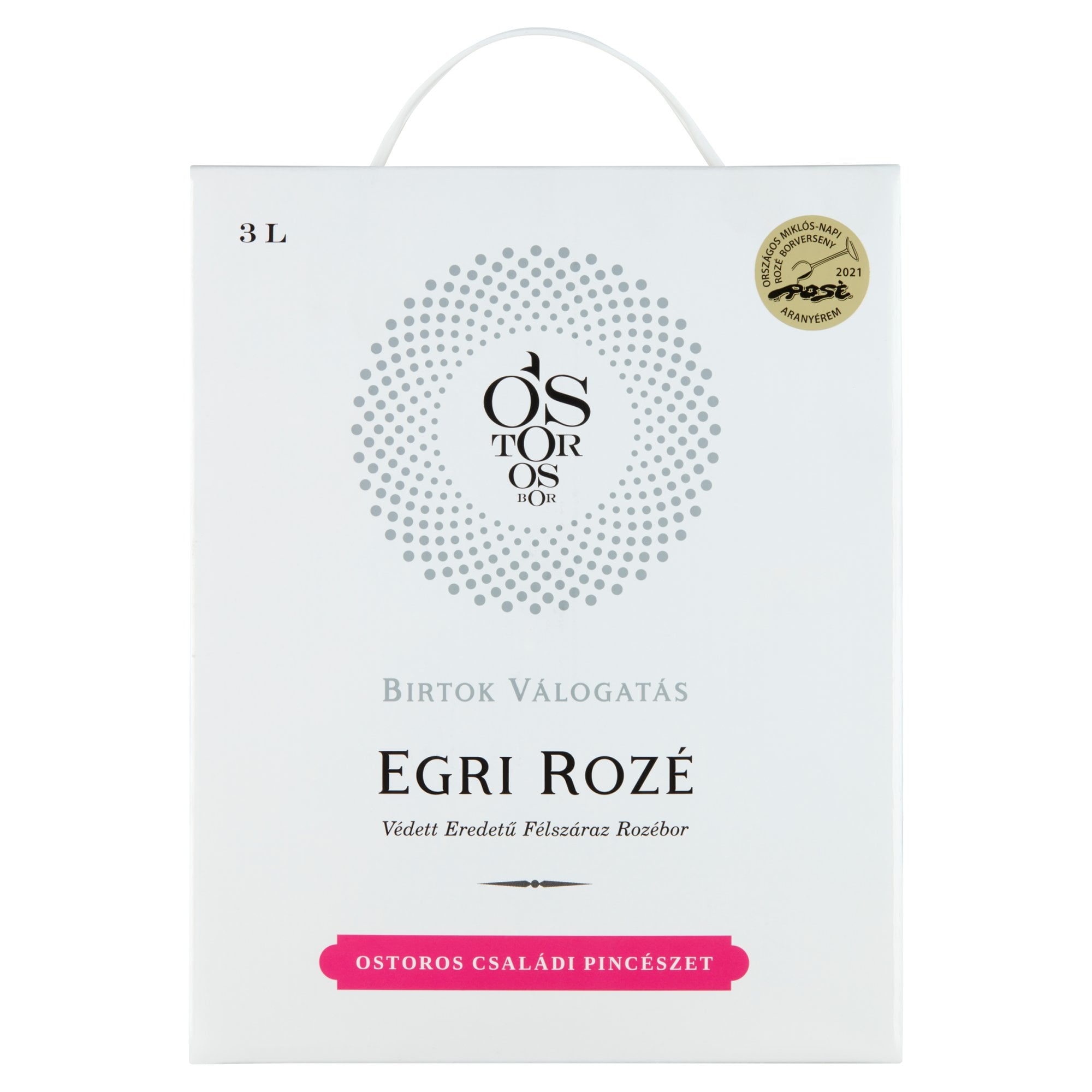 Ostoros Birtok Egri Bag-in-Box Rozébor