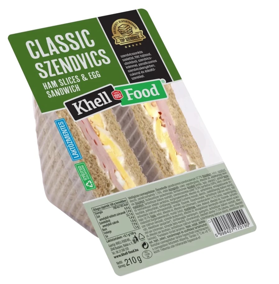 Khell-Food Classic szendvics