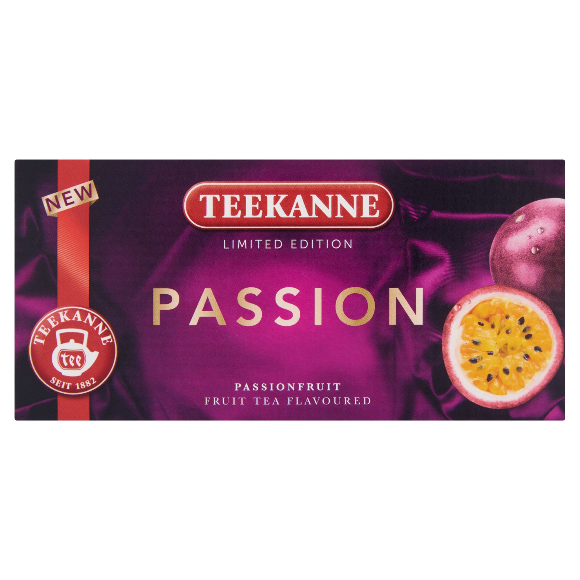 Teekanne Limited Edition Passion maracuja és őszibarack ízesítésű gyümölcstea keverék 20 filter