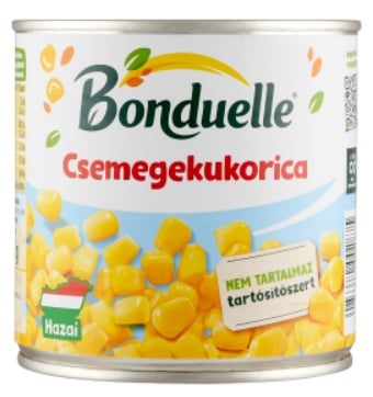 Bonduelle morzsolt csemegekukorica (340 g)