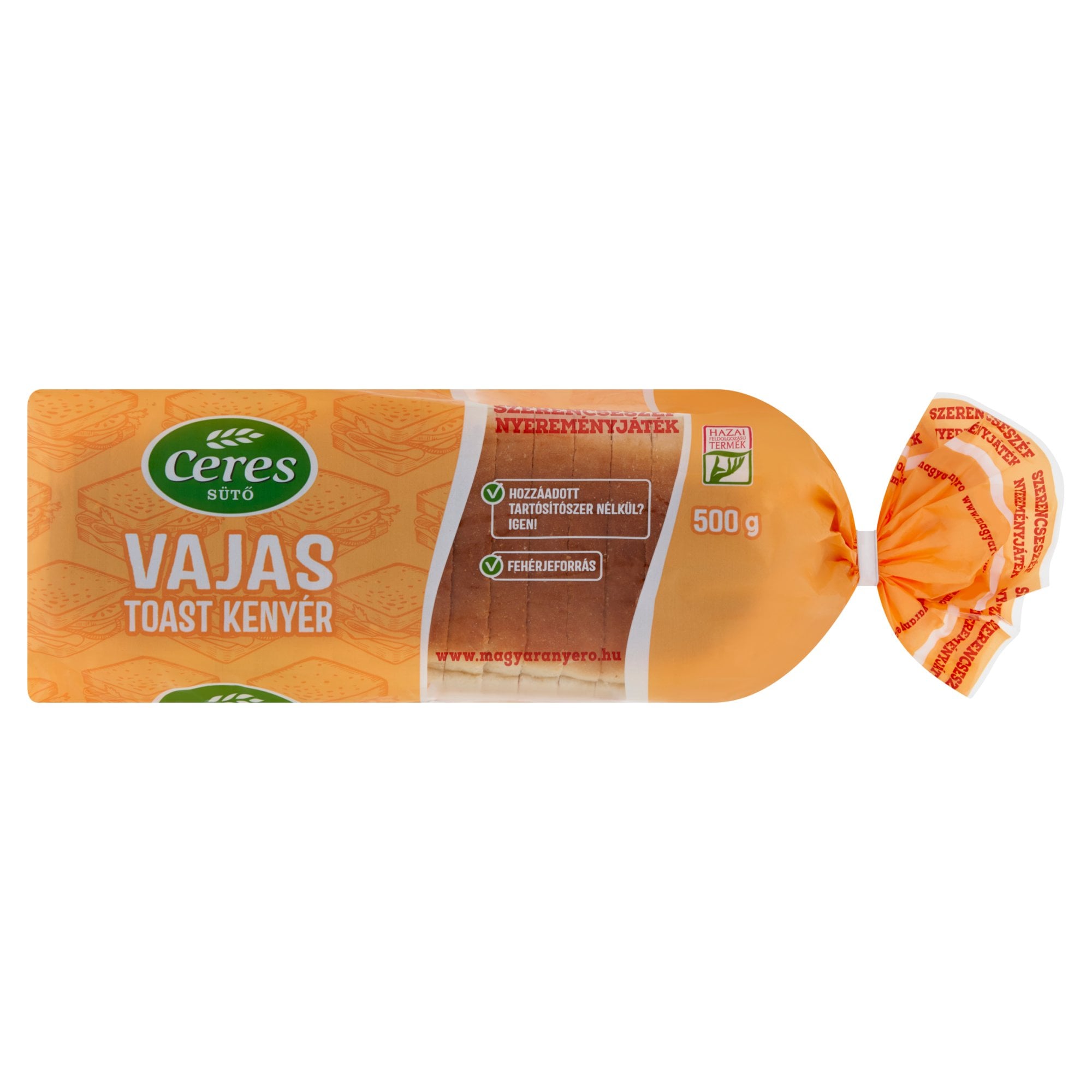 Ceres Sütő Vajas Toast Kenyér