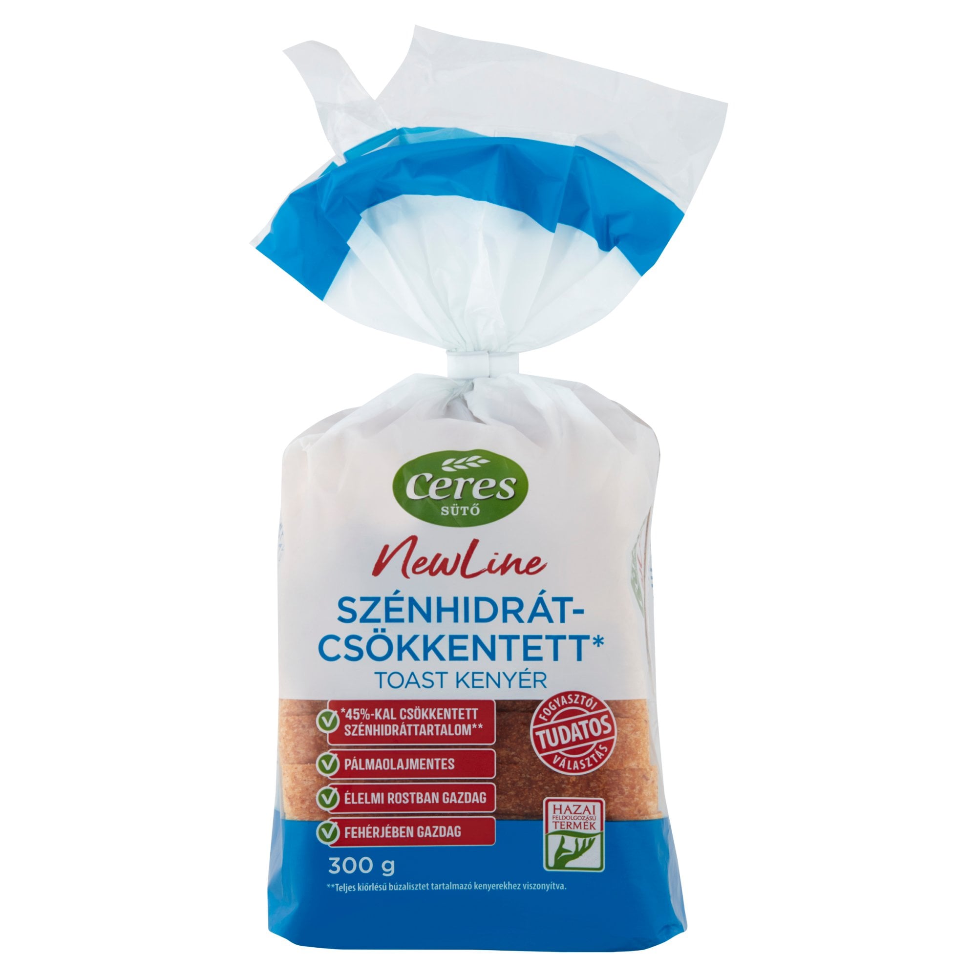 Ceres Sütő NewLine Szénhidrátcsökkentett Toast Kenyér
