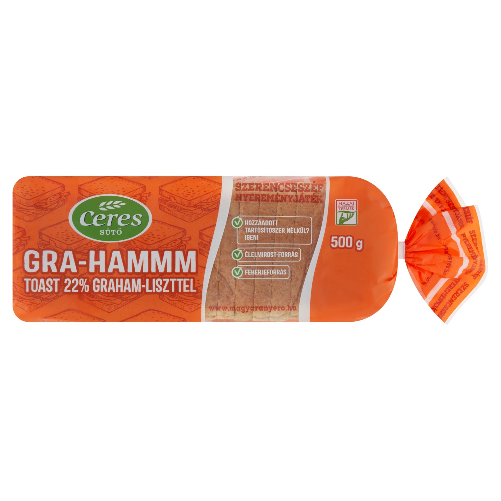 Ceres Sütő Gra-hammm Toast Kenyér