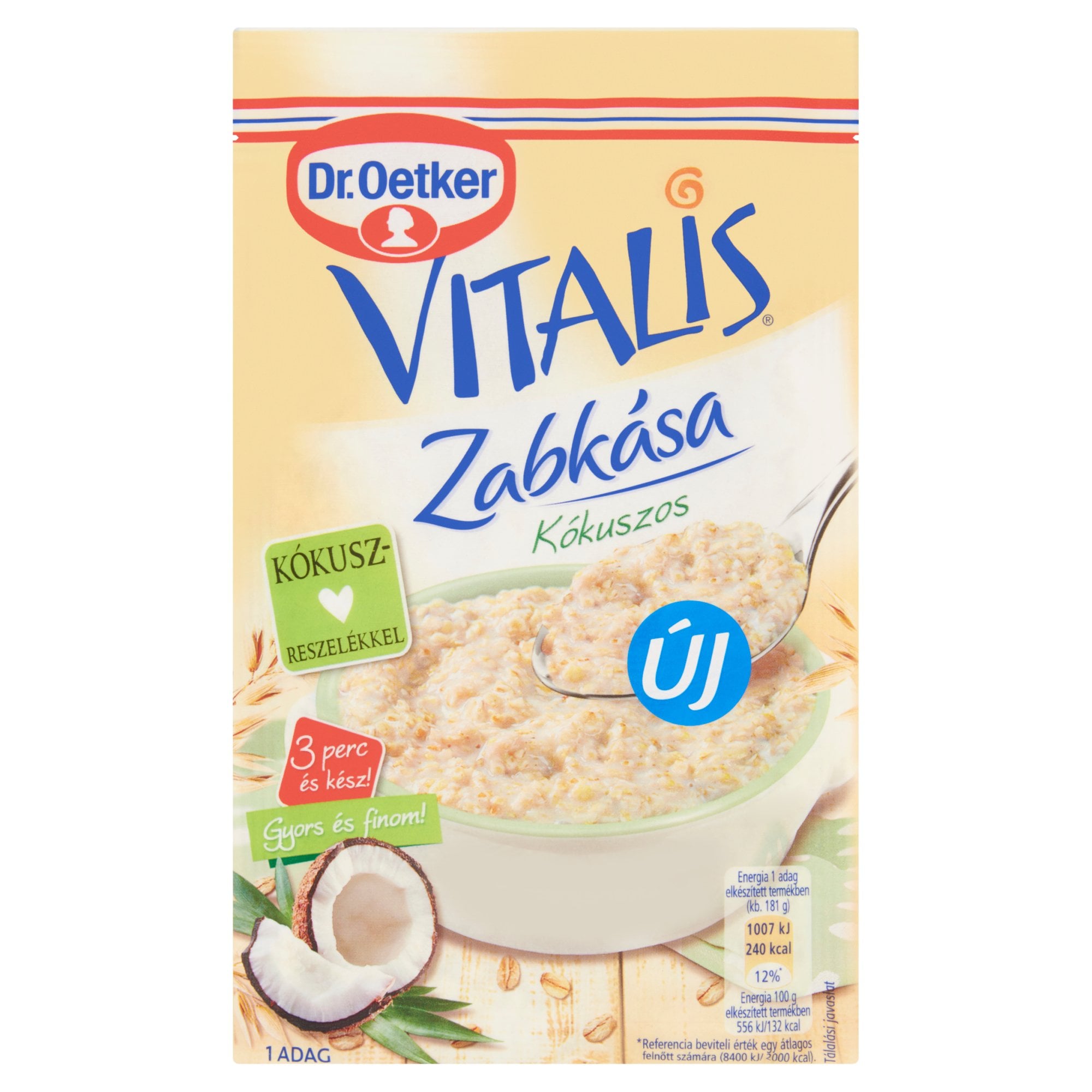 Dr. Oetker Vitalis Zabkása kókuszos