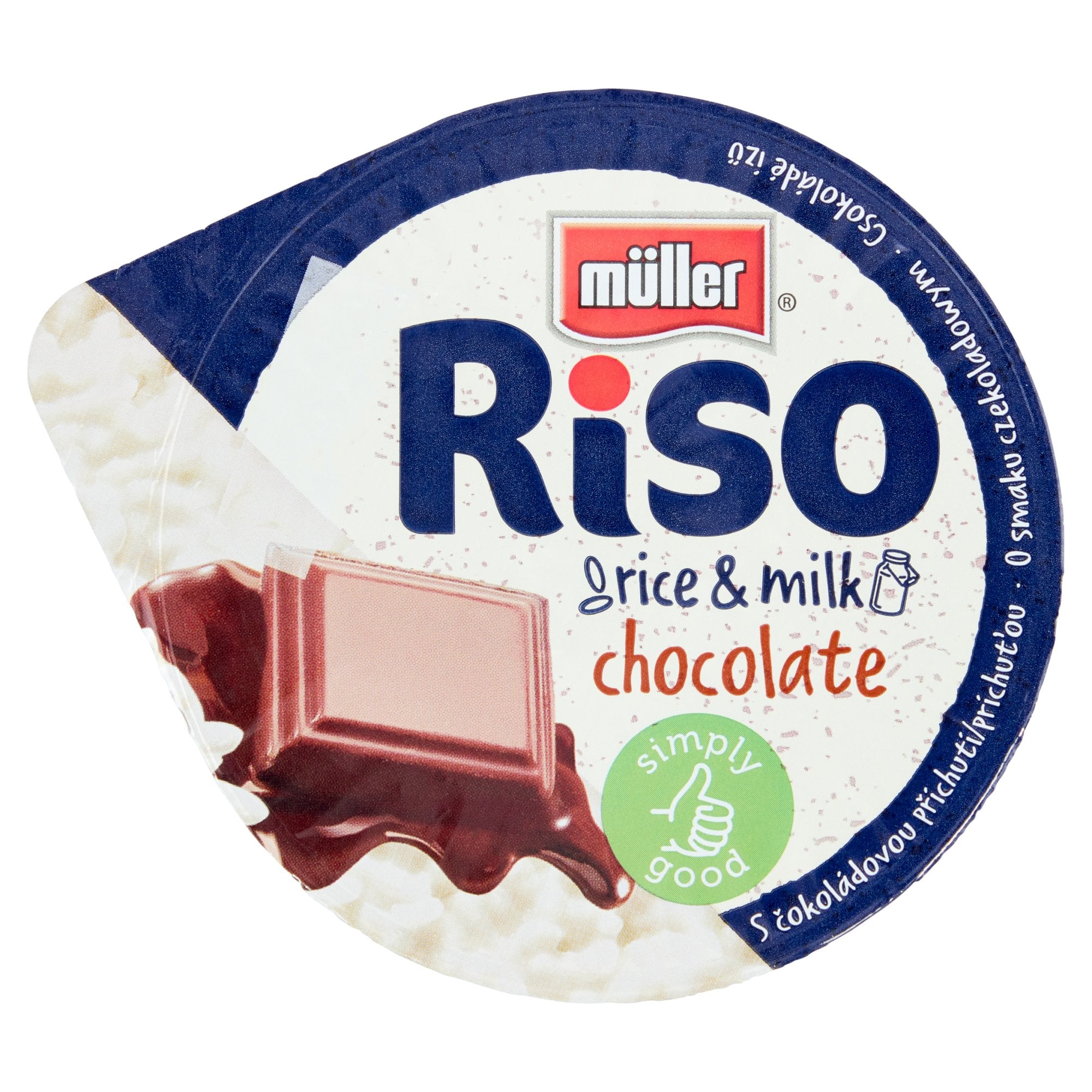 Müller Riso Tejberizs desszert csokoládés