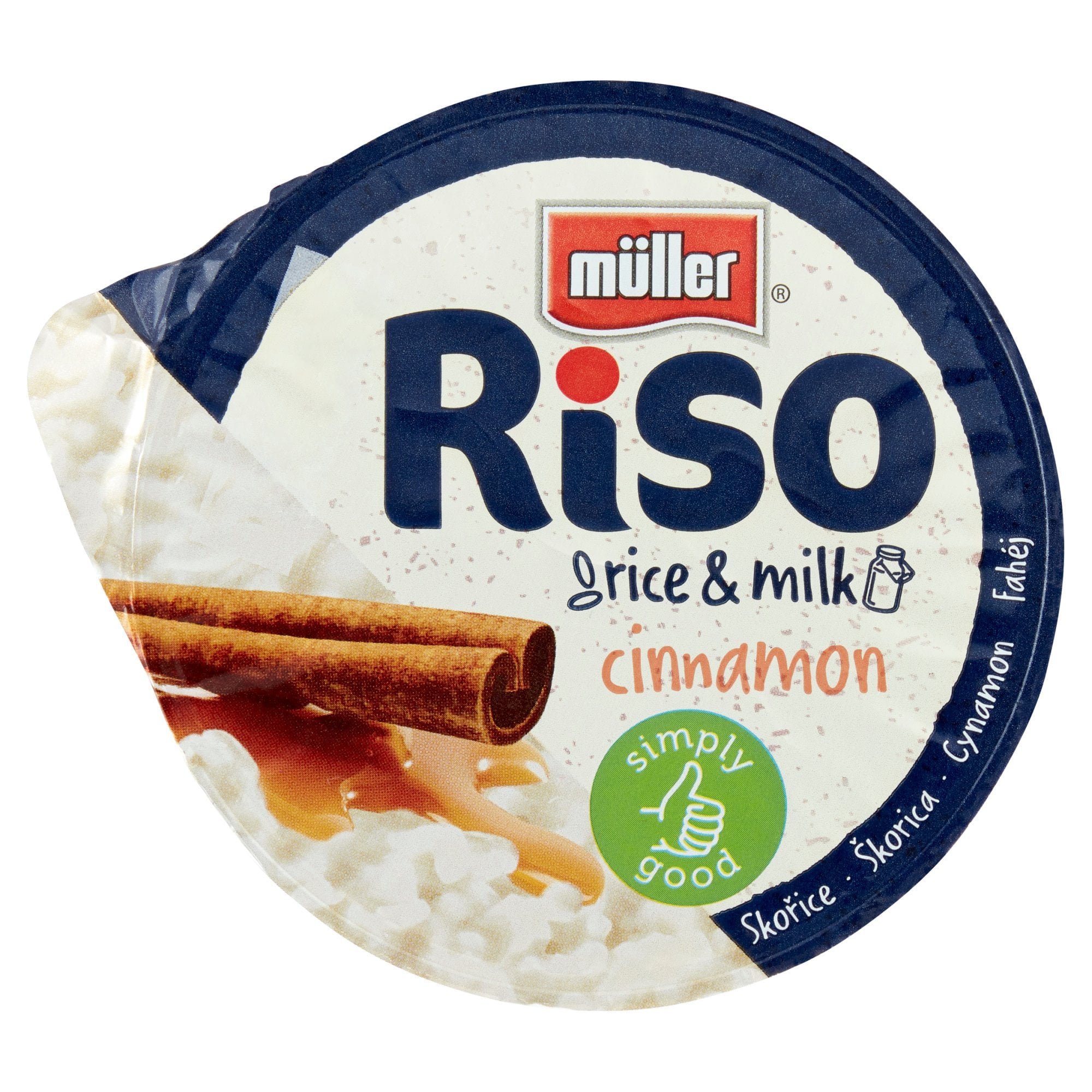 Müller Riso Tejberizs desszert fahéjjal