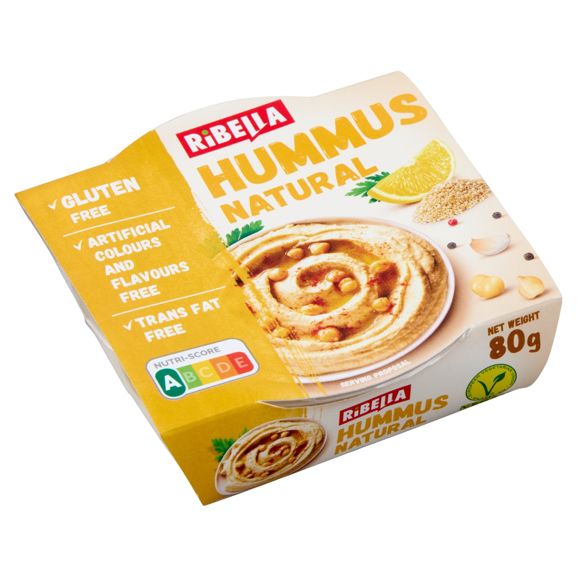 RiBella Hummus natúr csicseriborsó krém