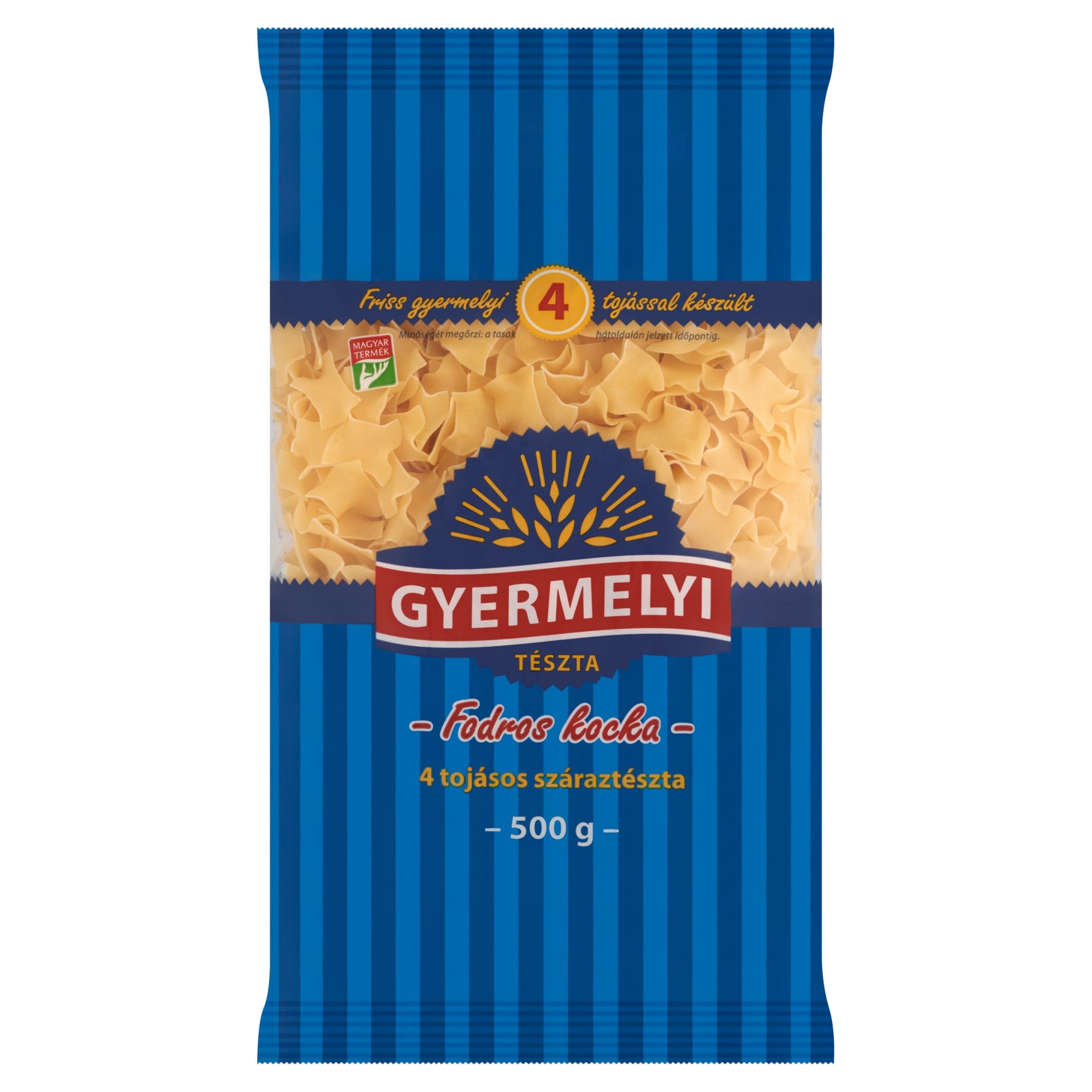 Gyermelyi 4 tojásos Fodros kocka