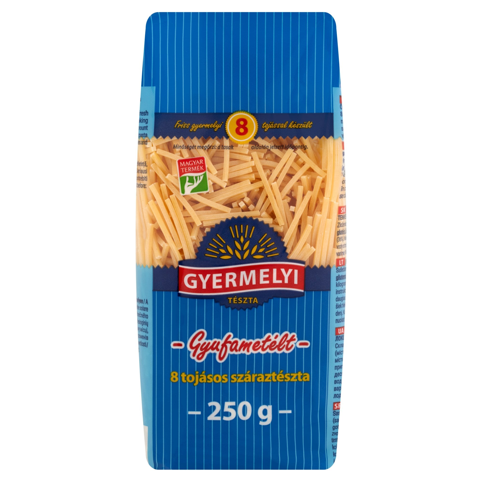 Gyermelyi 8 tojásos Gyufametélt