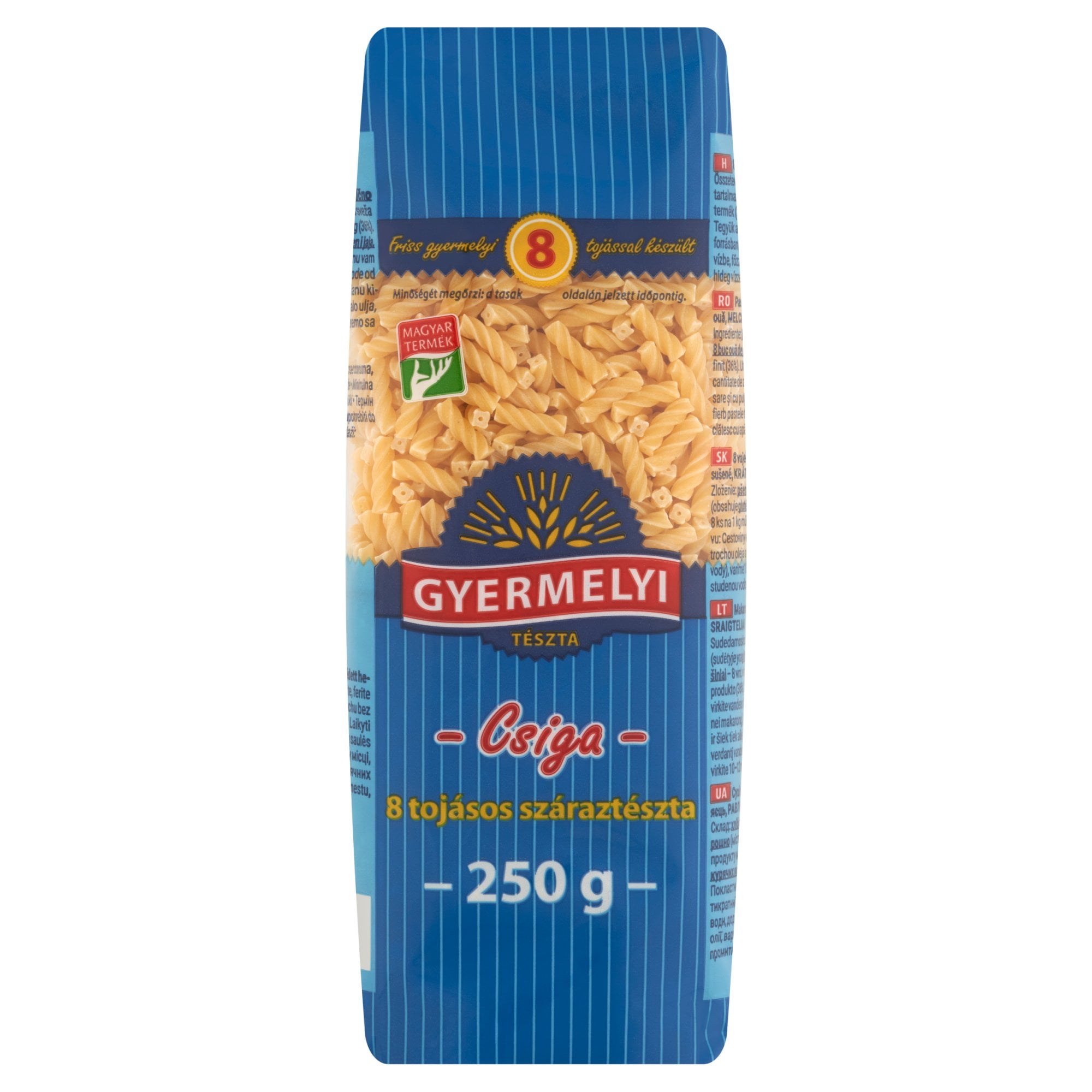 Gyermelyi 8 tojásos Csiga