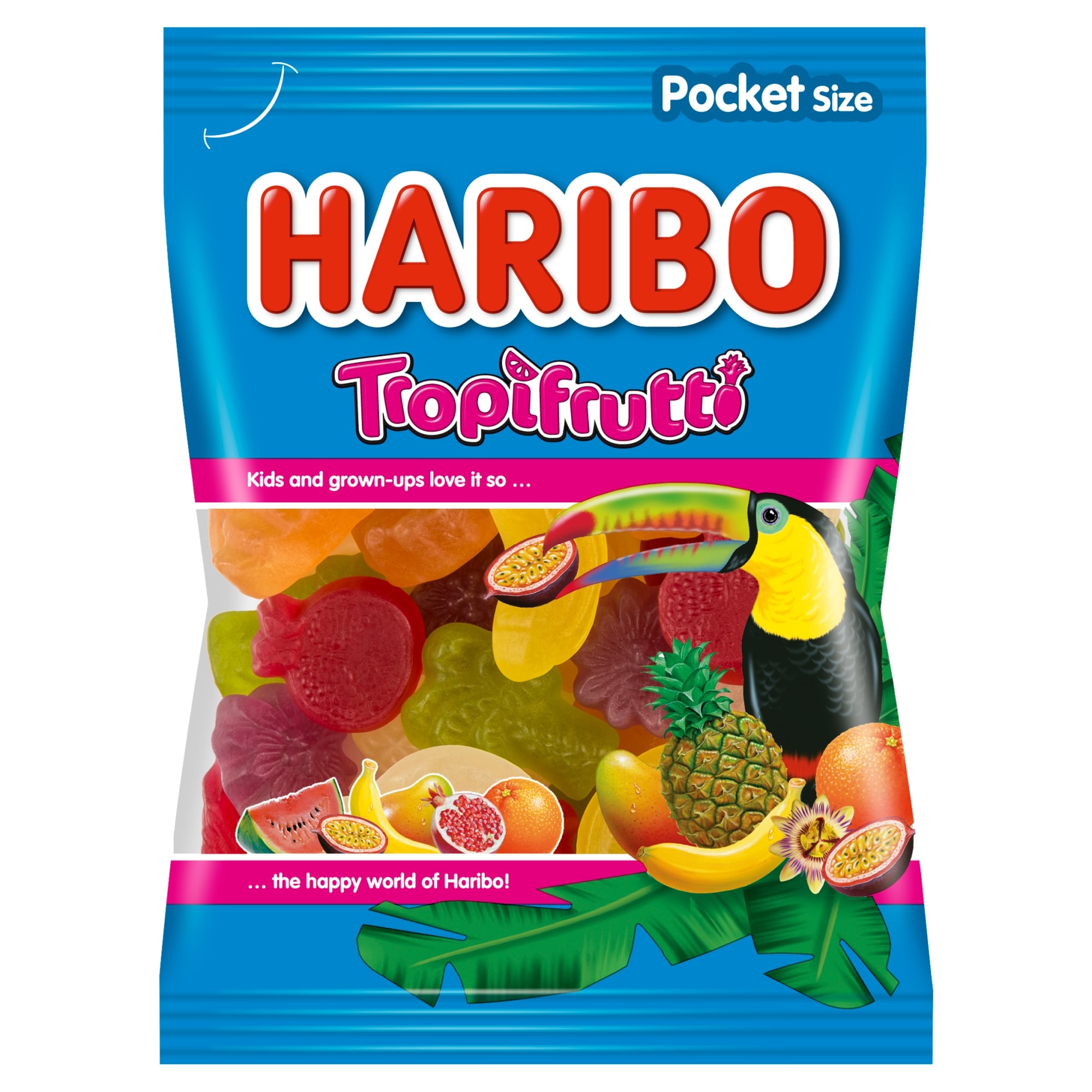 Tropifrutti gyümölcsízű gumicukor