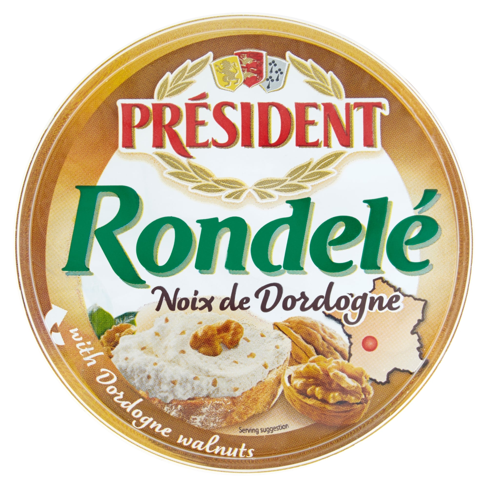 Président Rondelé diós zsírdús friss sajt