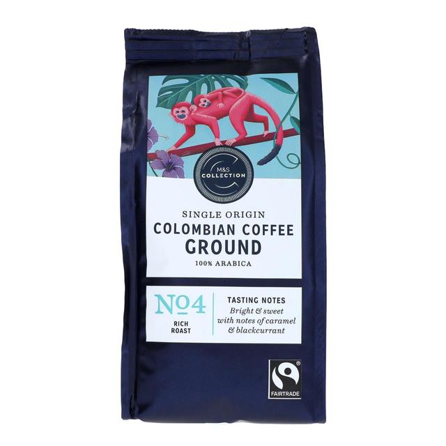 Marks & Spencer Közepesen pörkölt kolumbiai őröltkávé (100% Arabica) védőcsomagolásban
