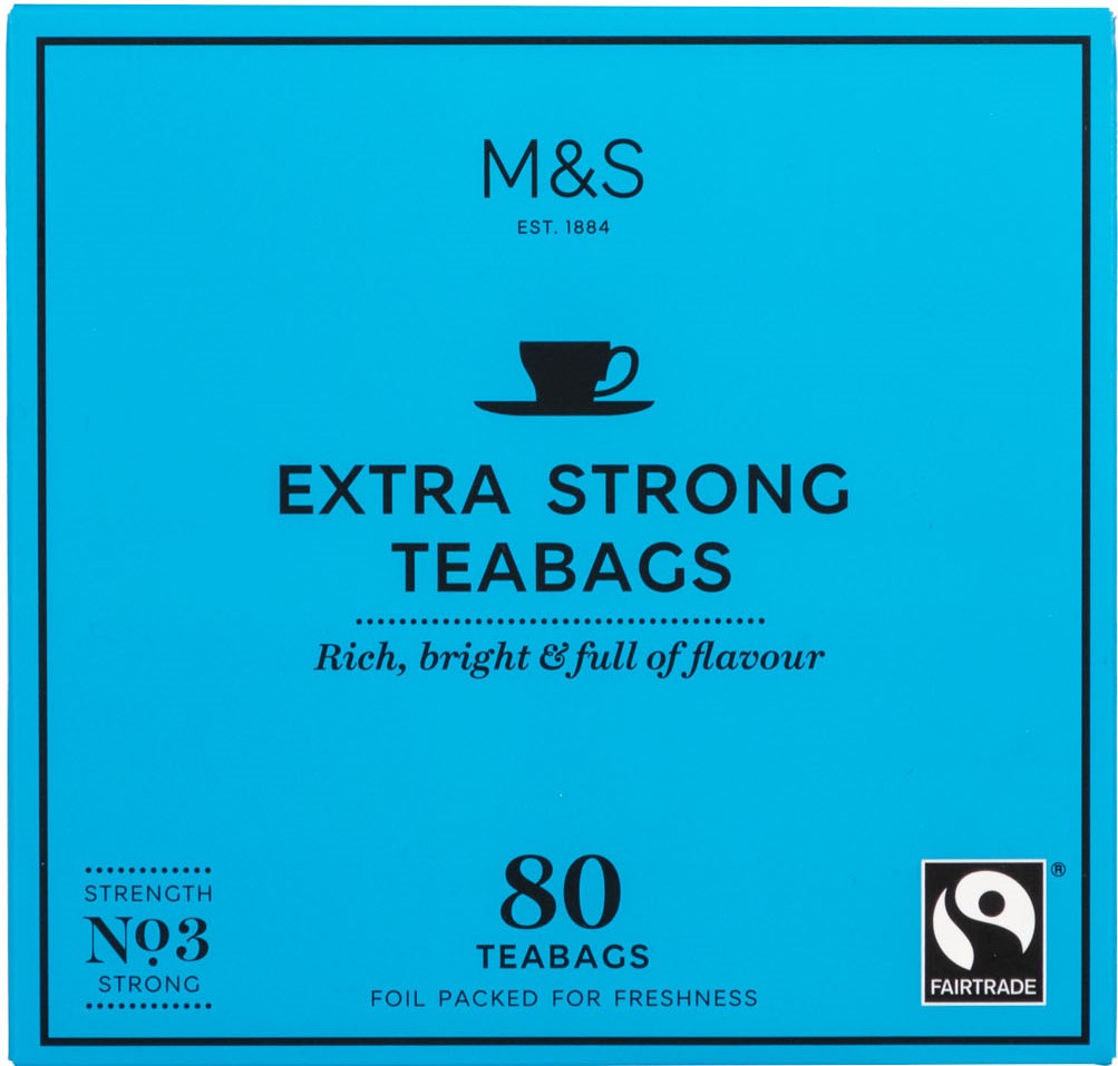 Marks & Spencer Extra erős filteres tea