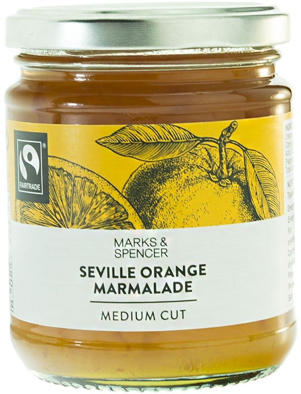 Marks & Spencer Seville-i narancslekvár apró méretű gyümölcsdarabkákkal