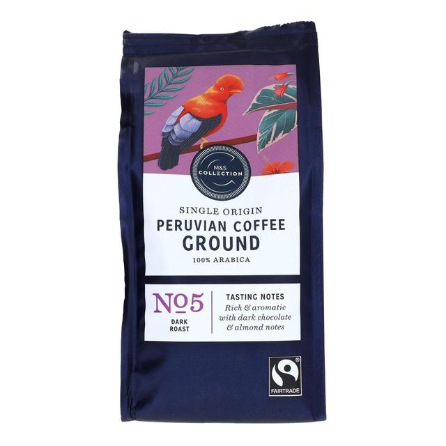 Marks & Spencer Perui őrölt pörkölt kávé (100% Arabica), védőgázas csomagolásban