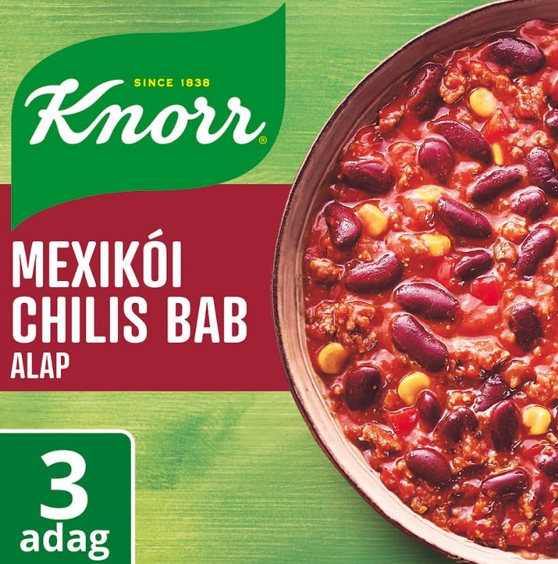 Knorr Fix mexikói chilis bab alap
