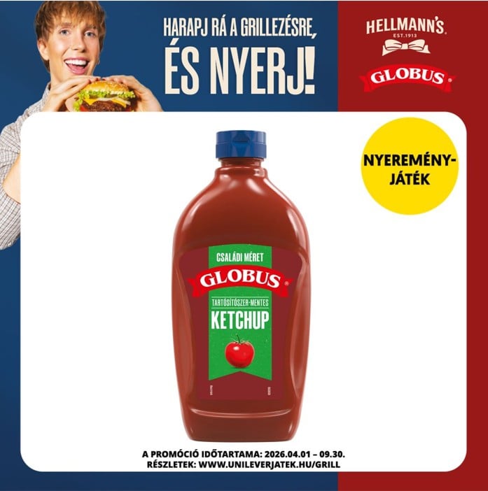 Globus csemege ketchup