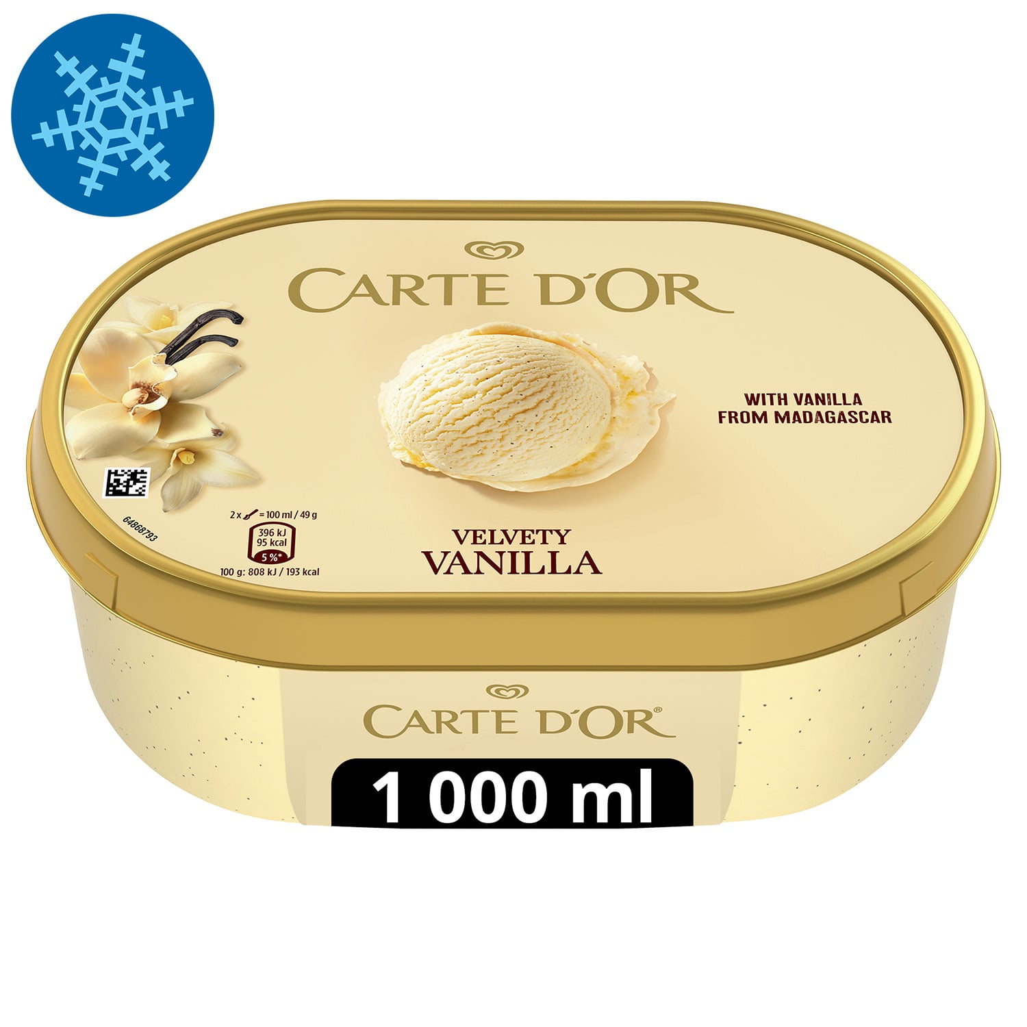 CARTE D'OR Vanília Jégkrém
