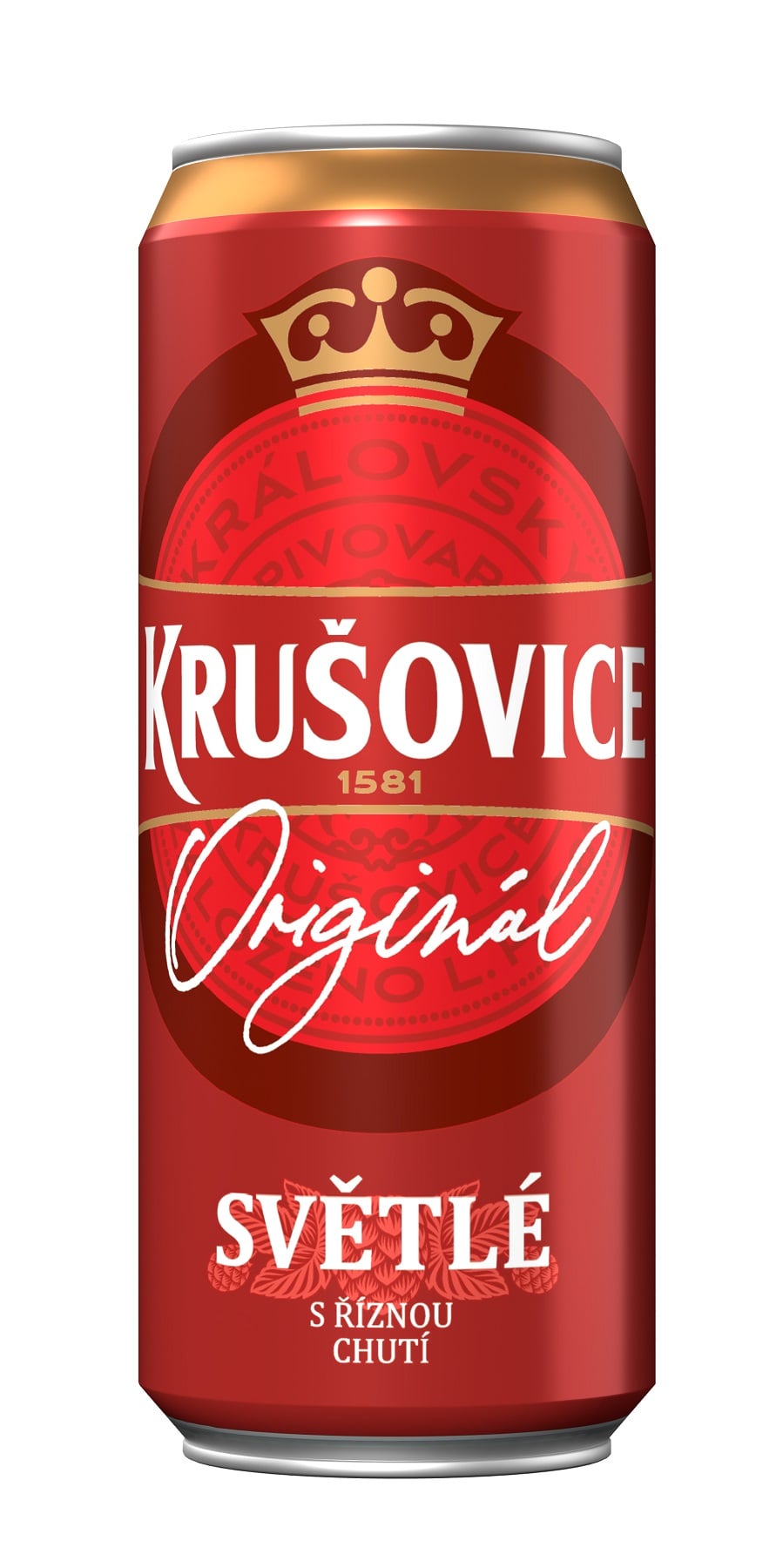 Krušovice Světlé eredeti cseh import világos sör 4,2% 0,5 l doboz