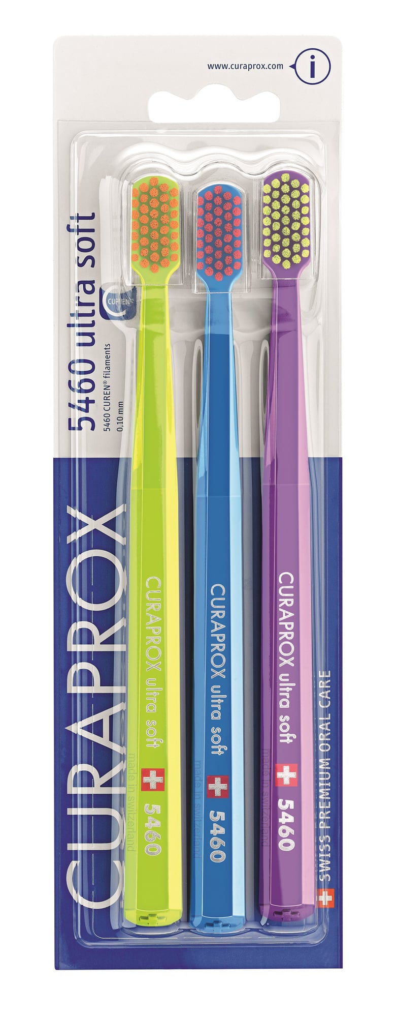 Curaprox CS 5460 Ultra Soft Fogkefe Triopack