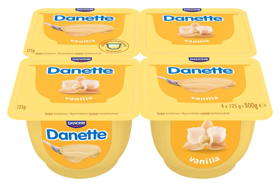 Danone Danette vaníliaízű puding (4x125g)
