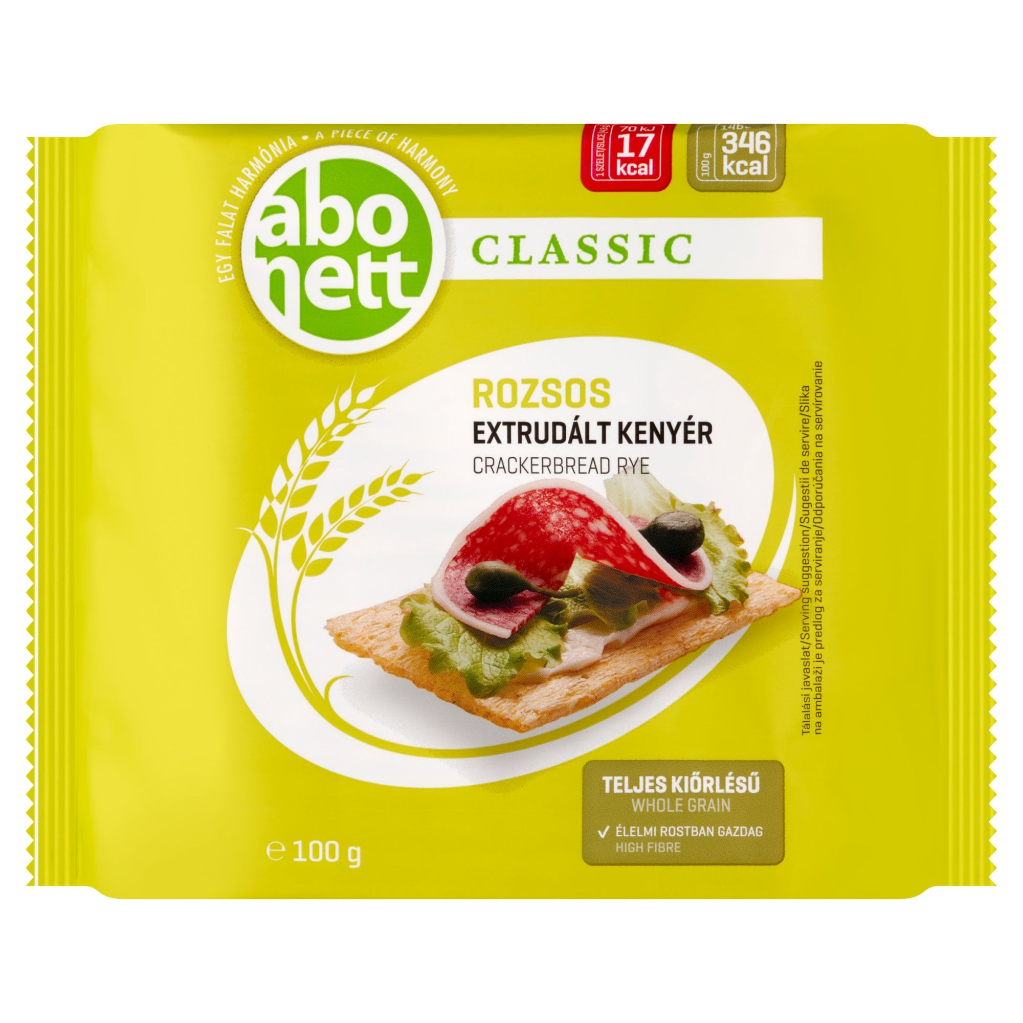 Abonett Classic Rozsos Extrudált Kenyér