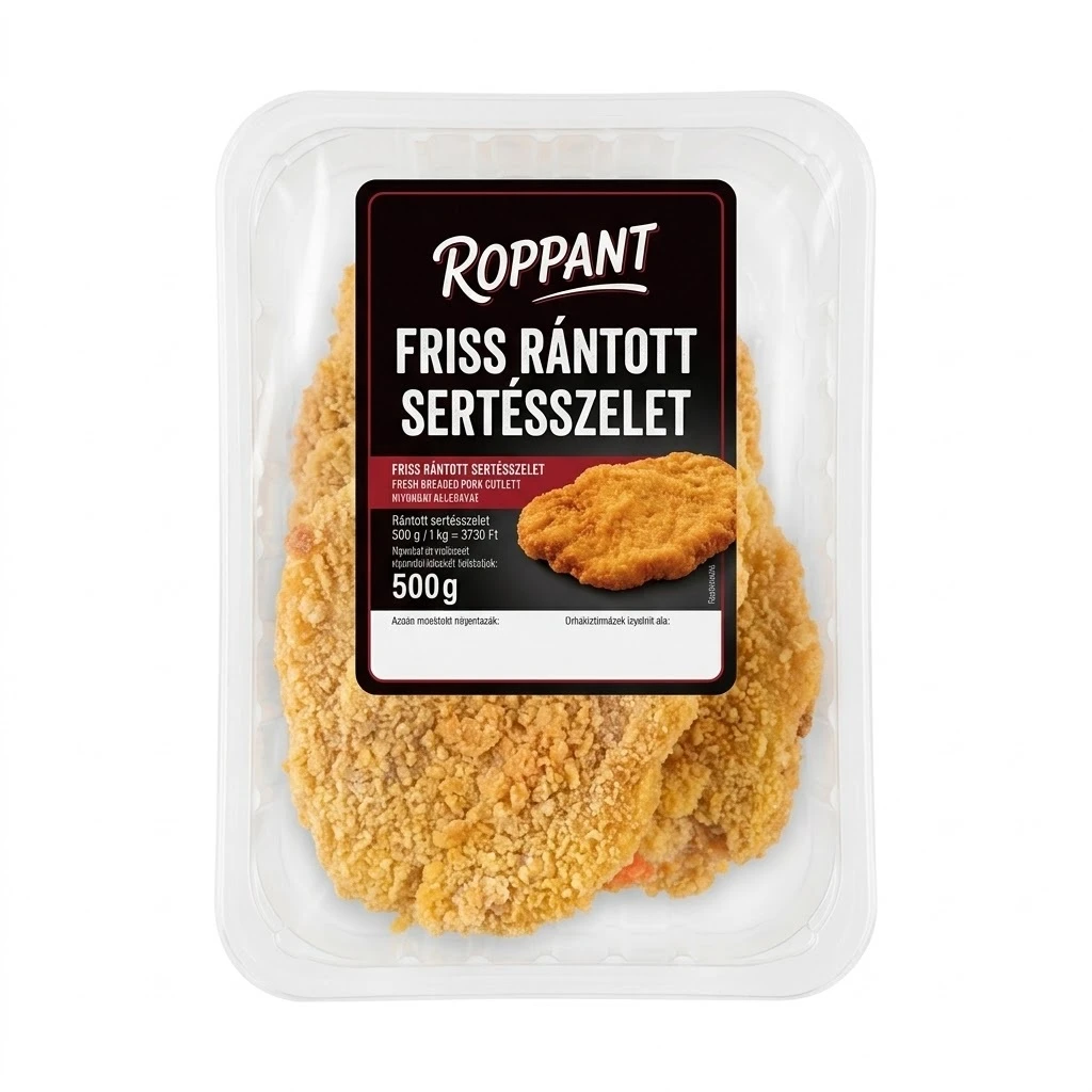 ROPPANT Friss rántott sertésszelet