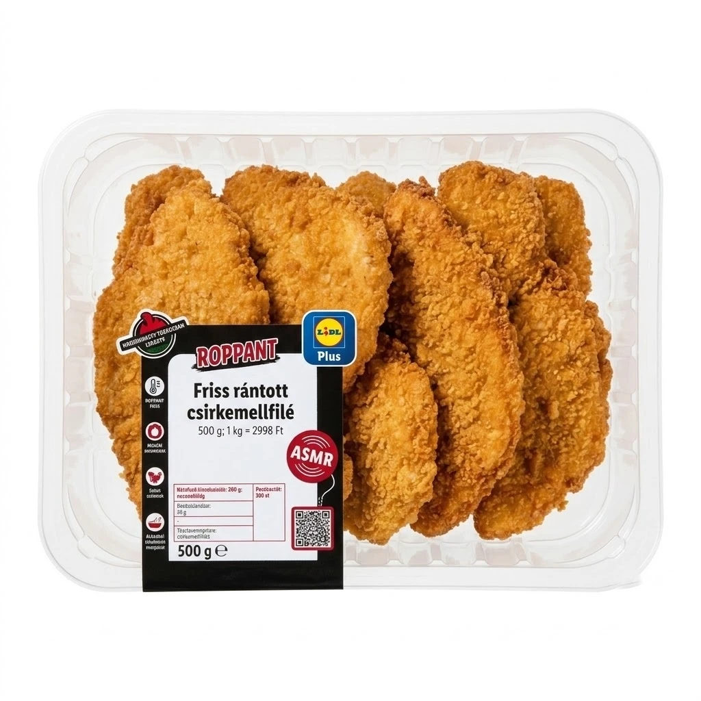 ROPPANT Friss rántott csirkemellfilé