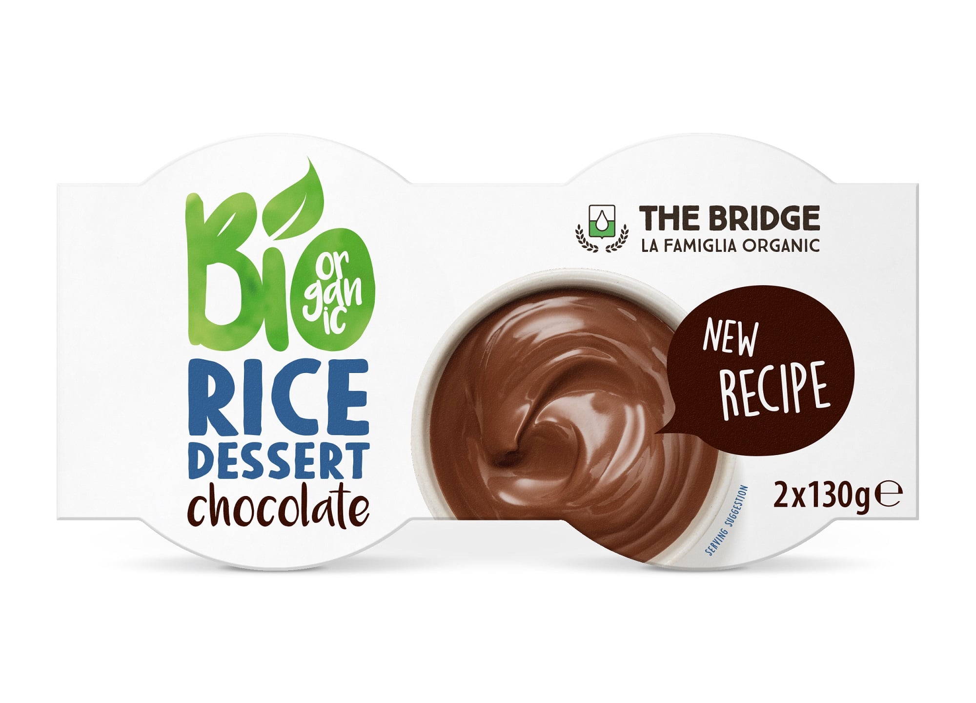 The Bridge Bio Kakaós rizs desszert 2x130g (gluténmentes)