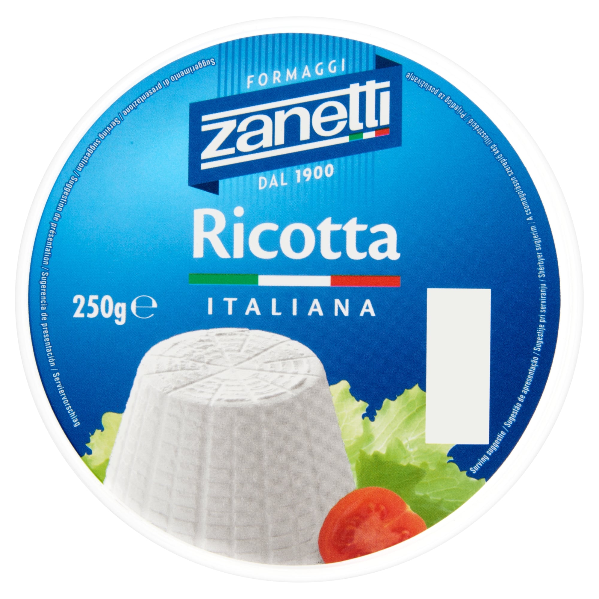 Zanetti Ricotta tejszínes savósajt