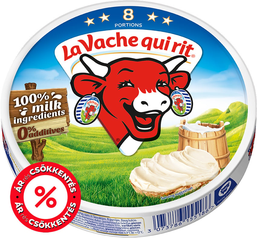 La Vache Qui Rit Ömlesztett sajt