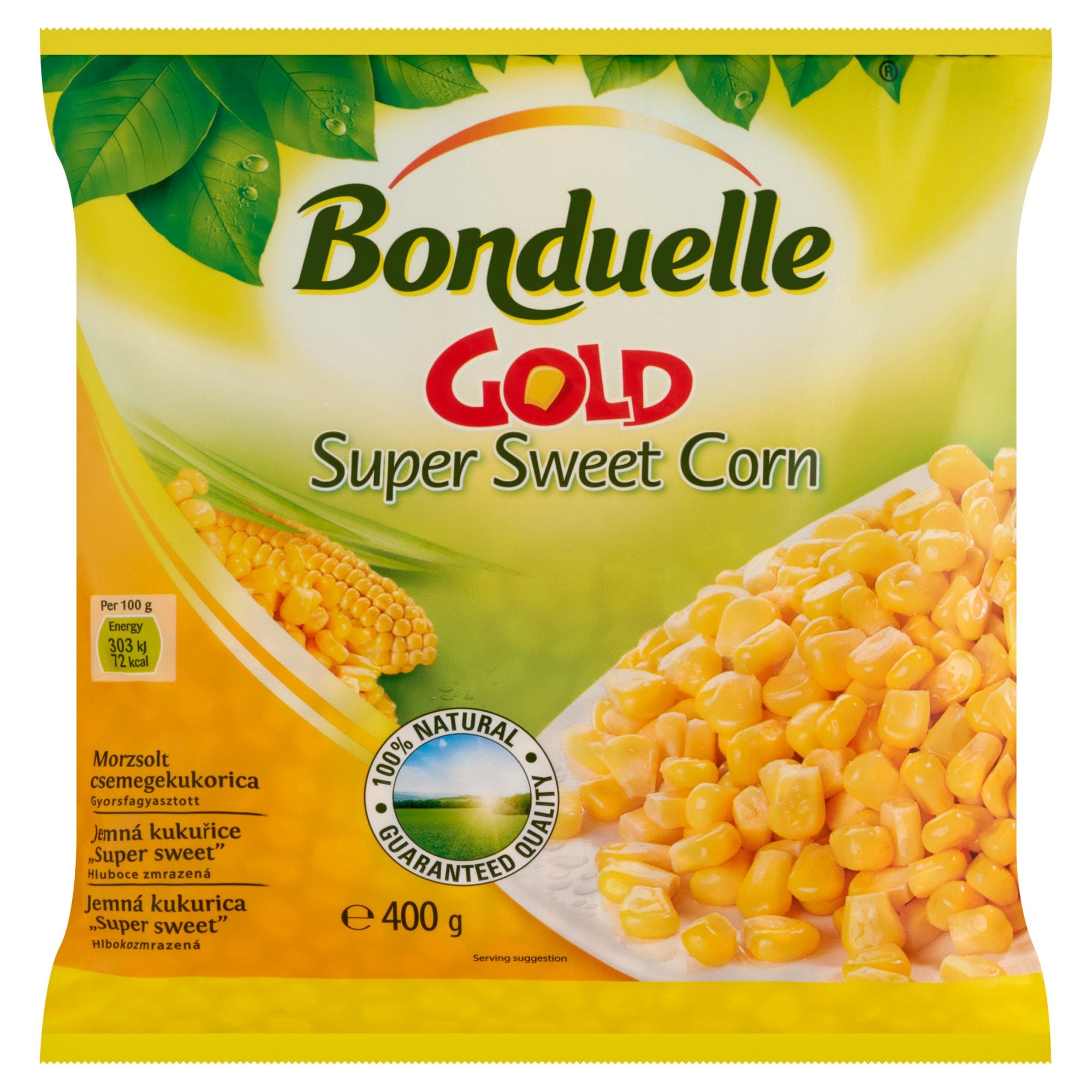 Bonduelle fagyasztott Gold kukorica, csemege