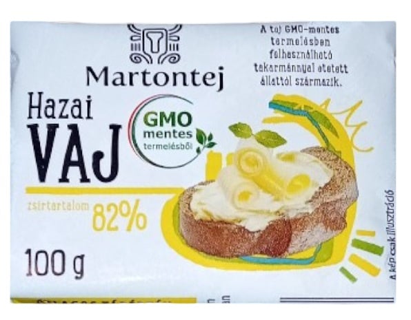 Martontej Vaj 82% zsírtartalom