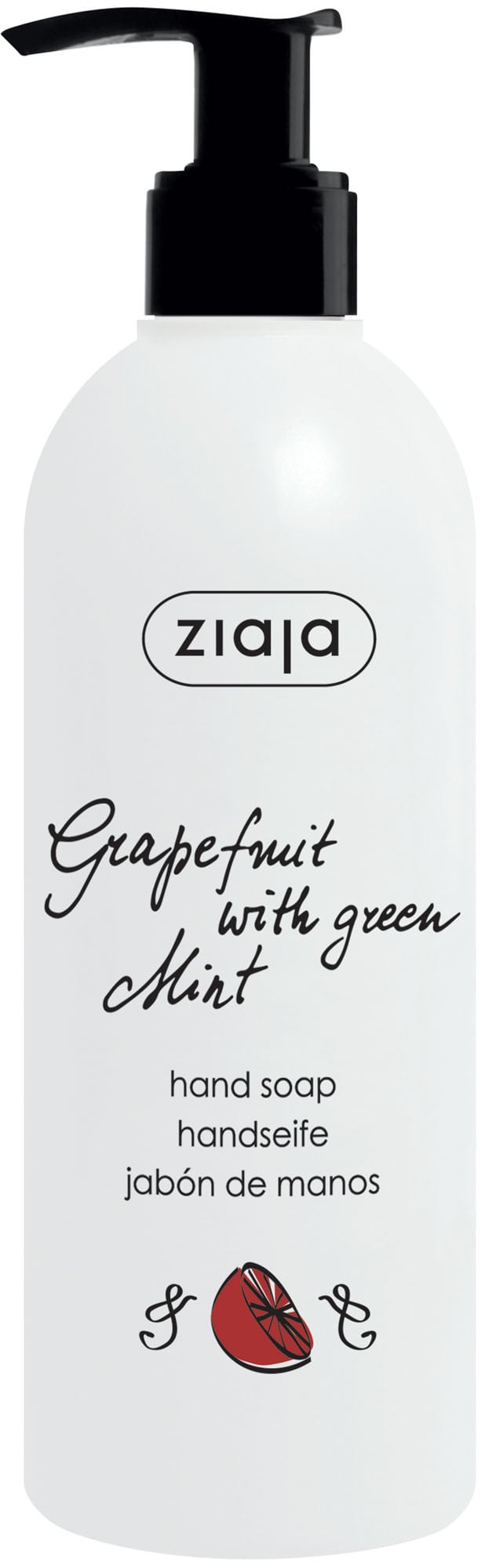 Ziaja Folyékony szappan Grapefruit és Zöld menta