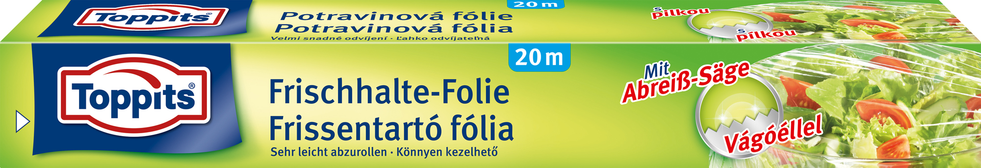 Toppits Frissentartó fólia 20 m