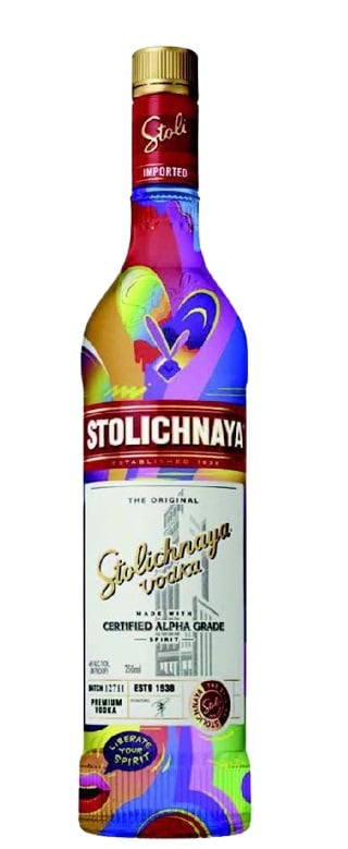 Stoli® Liberate your Spirit limitált kiadású vodka 40%