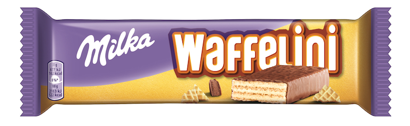 Milka Waffelini tejcsokoládés