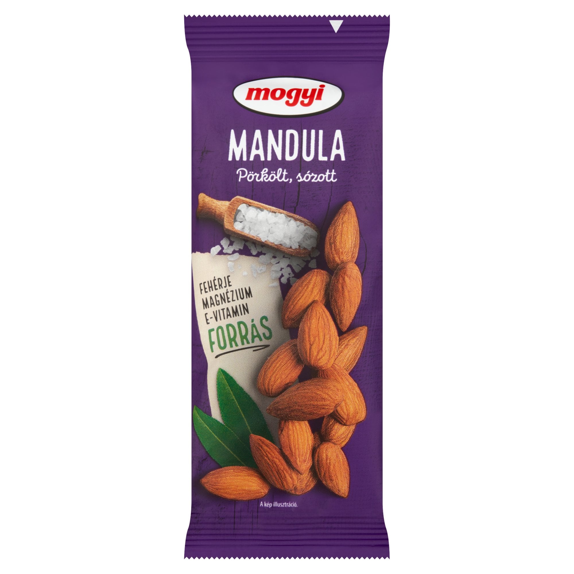 Mogyi pörkölt, sózott mandulabél