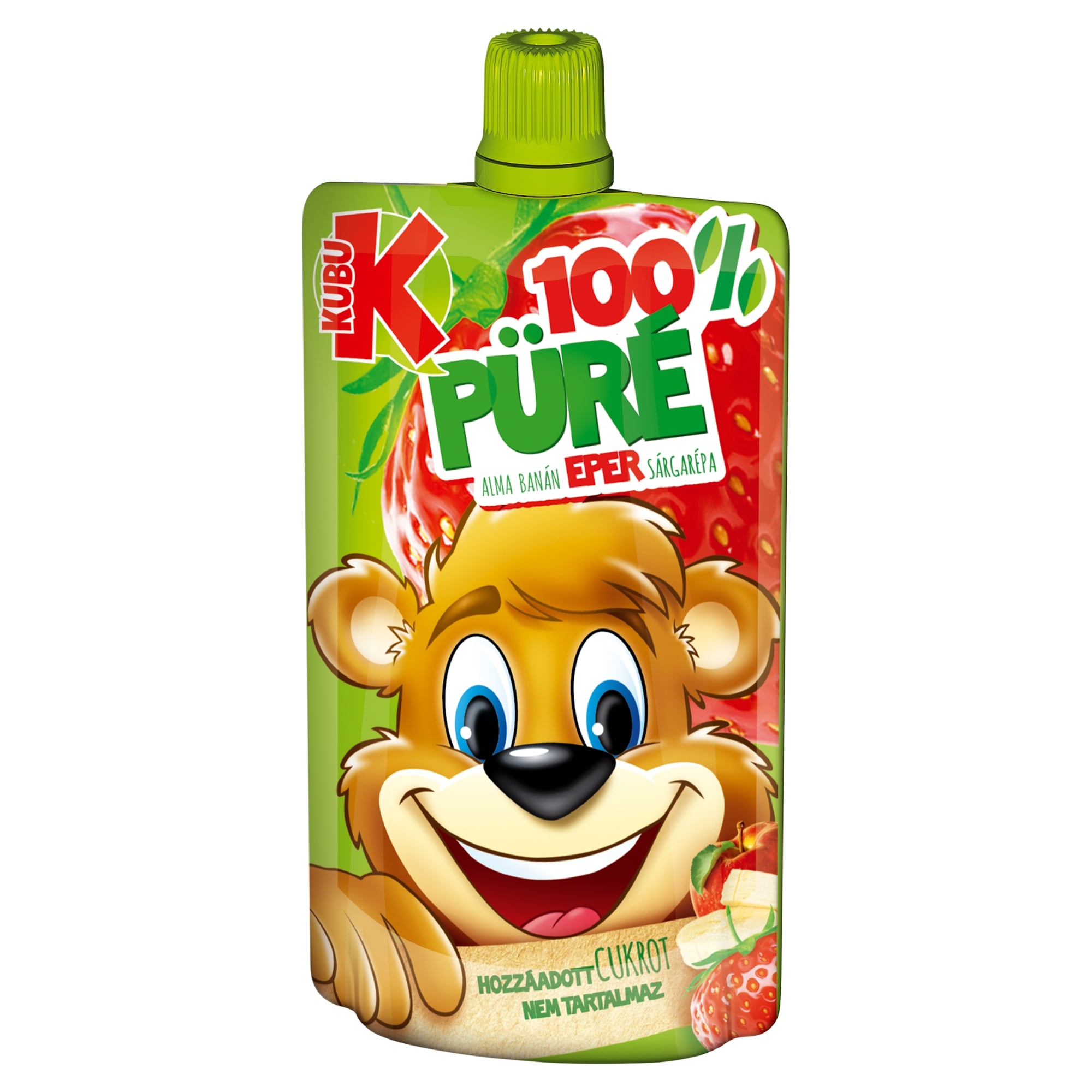 Kubu 100% Alma-Banán-Eper-Sárgarépa püré