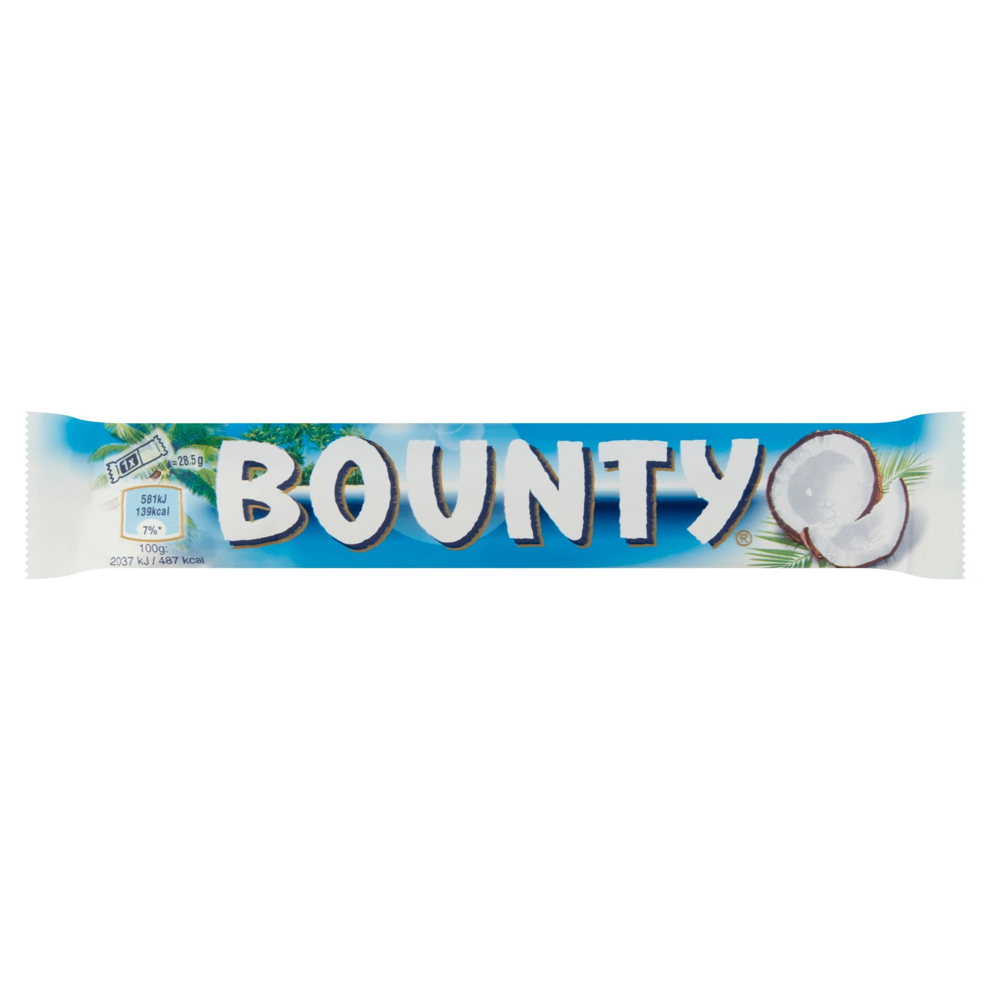 Bounty kókuszos szeletek tejcsokoládéba mártva
