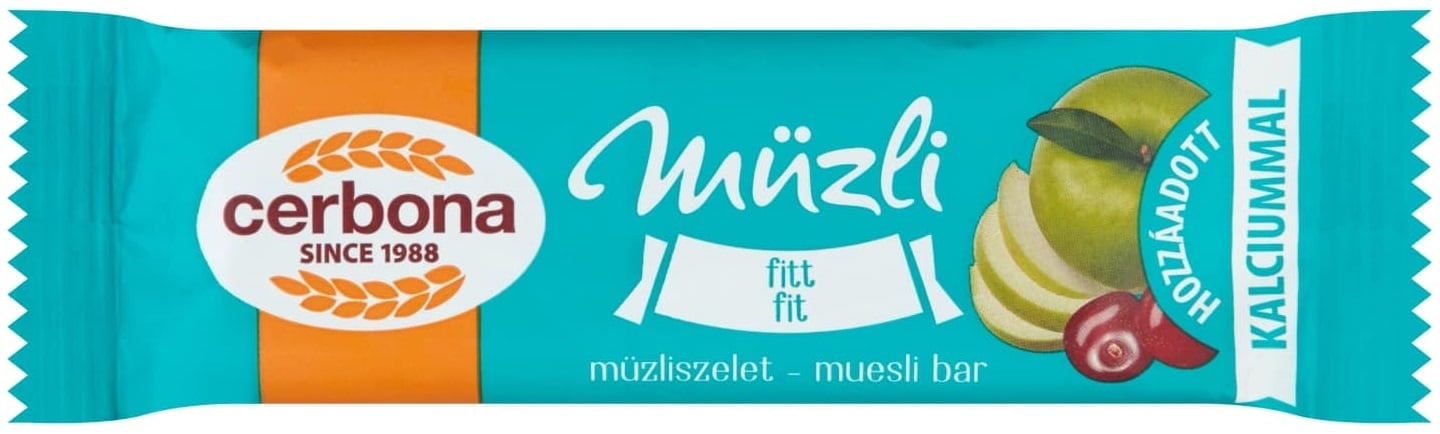 Cerbona fitt müzliszelet