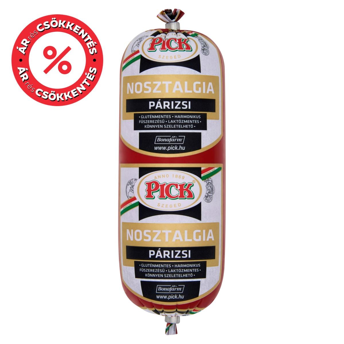 Pick Nosztalgia marha-sertés párizsi