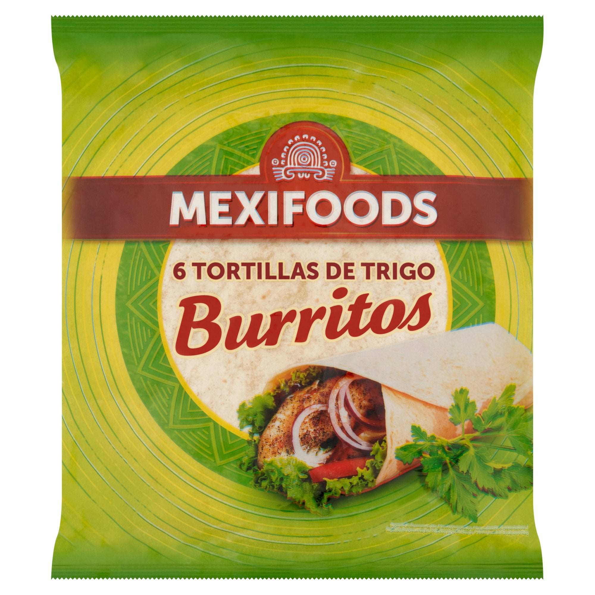 Mexifoods Wrap - 25 cm, 6 darab