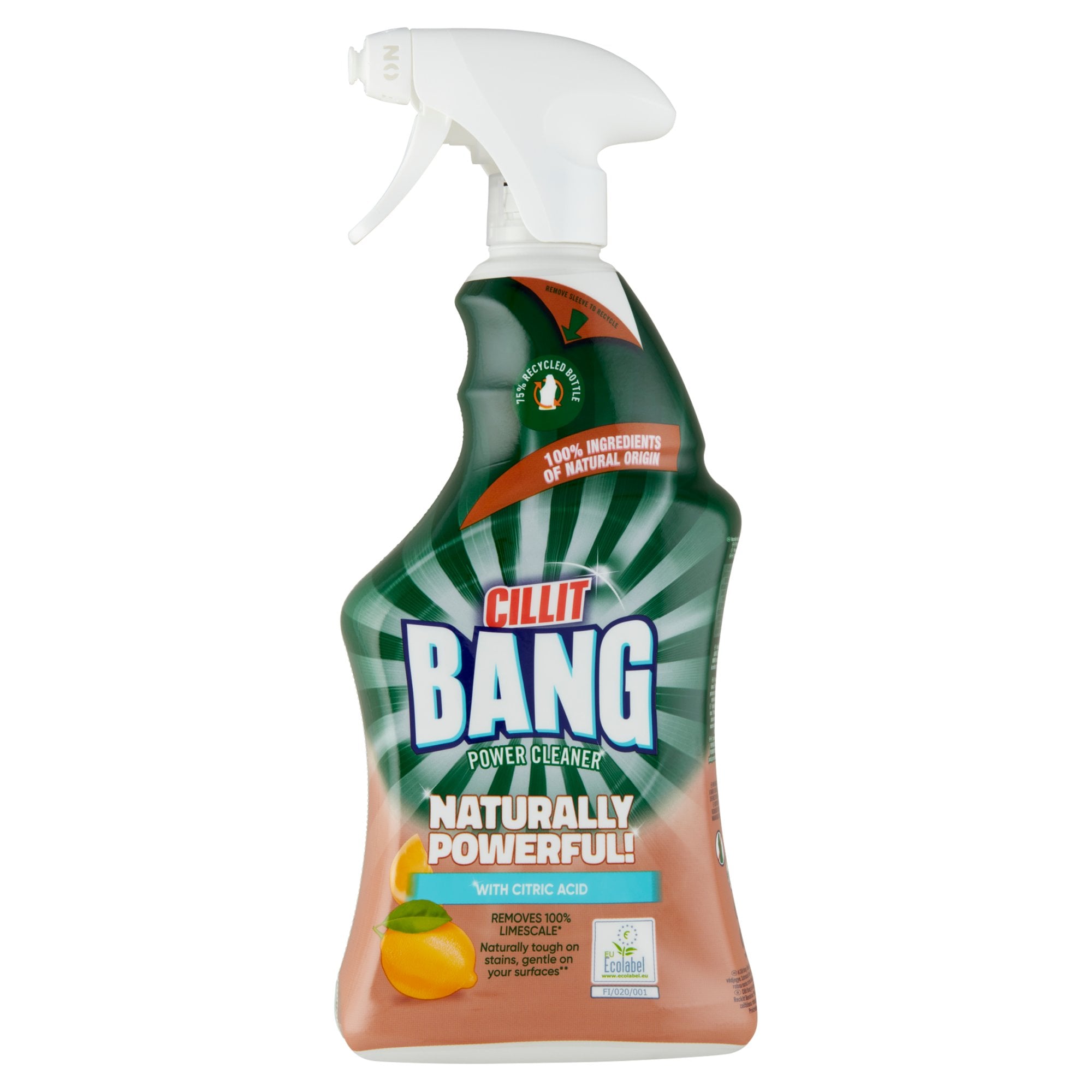 Cillit Bang természetesen hatásos kosz & vízkőoldó spray